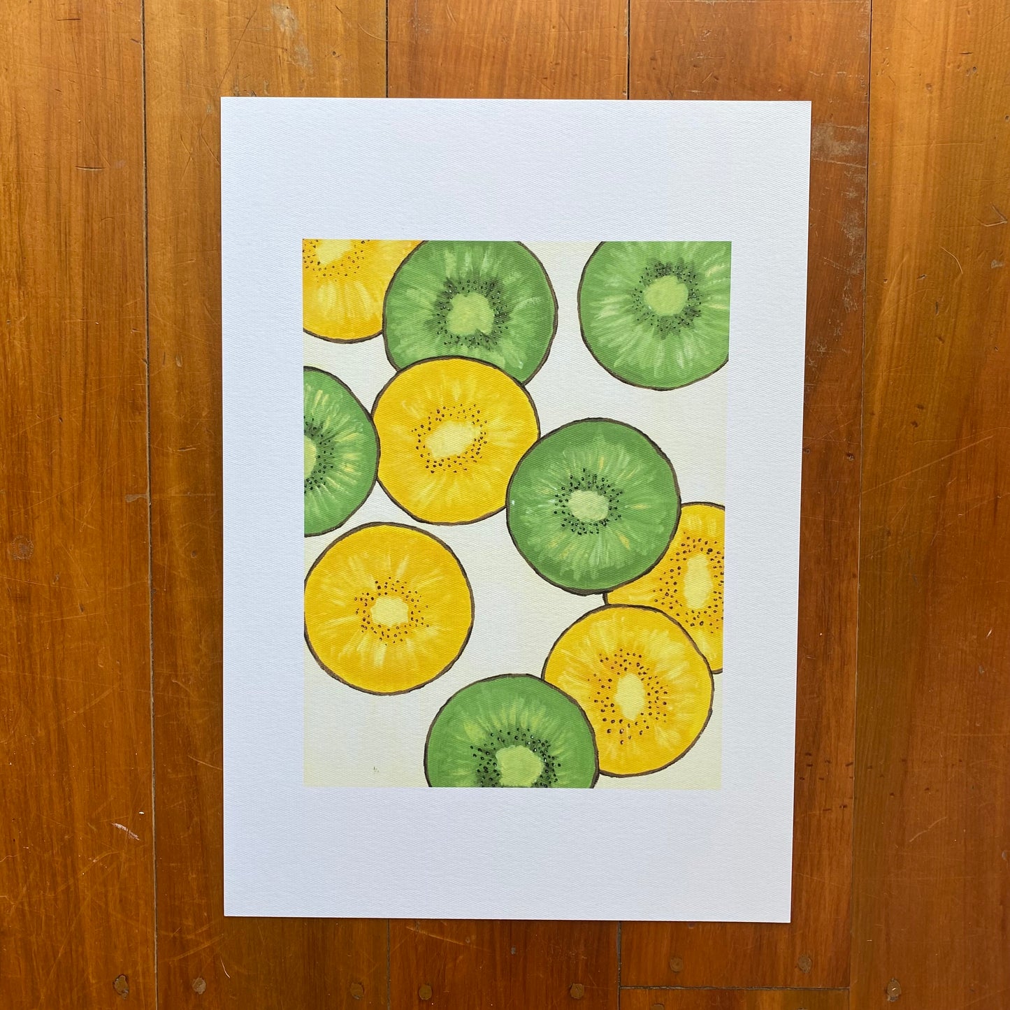 Kiwi Fruit Print